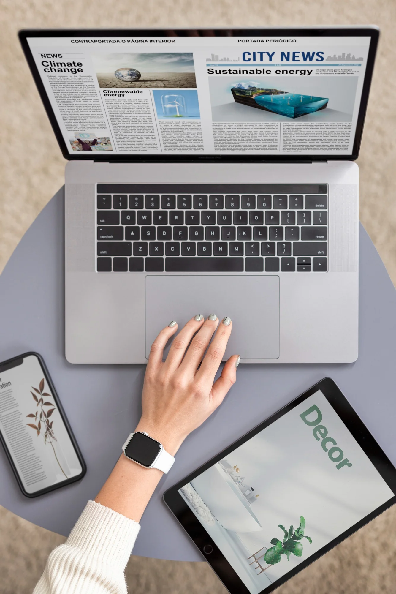 Blogging contact